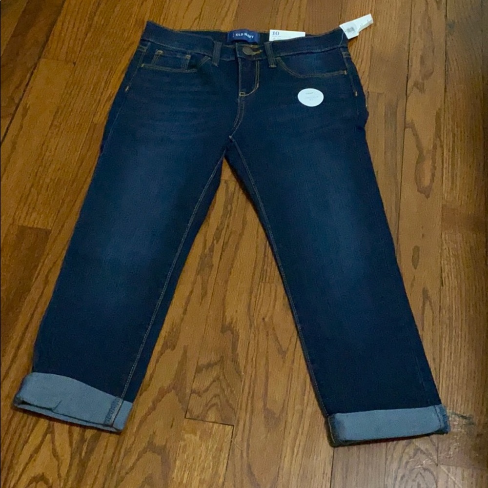 Children’s cropped denim jeans